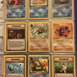 Binder Collection of 99 Vintage Pokemon Cards (9 1st Editions Included)