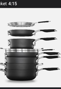 Calphalon Stackable Pots And Pans Set🍲🍳🥘 BRAND NEW UNOPENED!