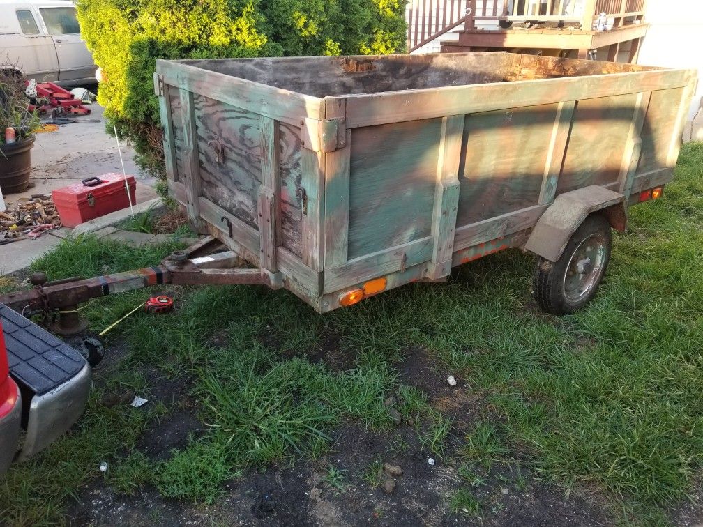 4 by 8 utility trailer