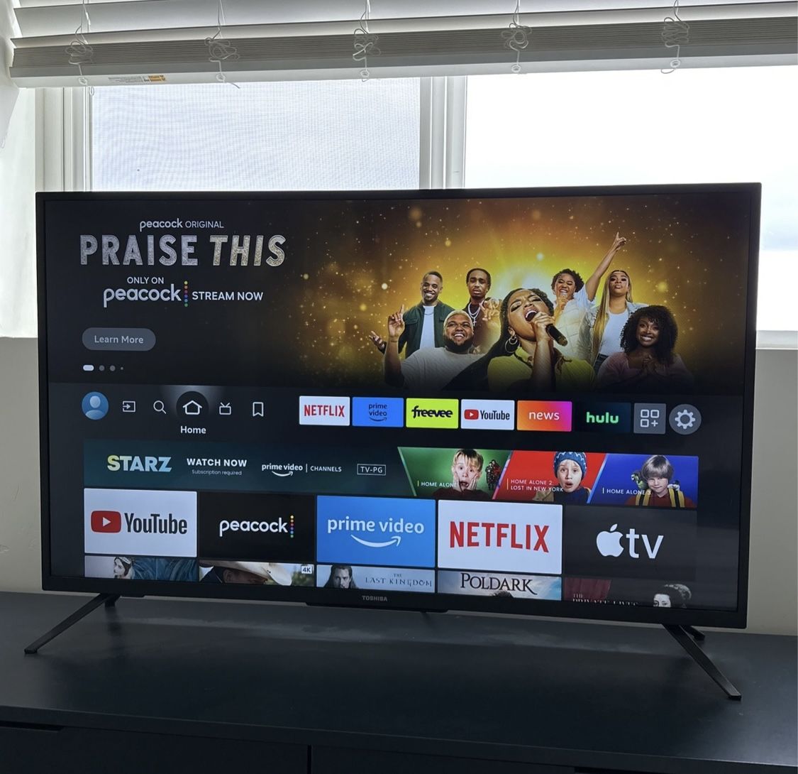 4K HD Smart fire tv 43” (has airplay)