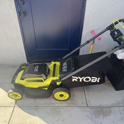 40v Ryobi Push Lawnmower 20” (Tool Only)