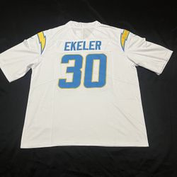 chargers stitched jerseys