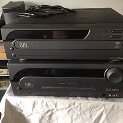Jbl Home Theatre Receiver And Jbl Five disc  Cd Player