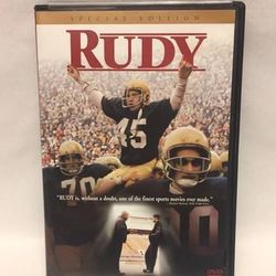 Rudy DVD special edition football movie Sean Astin Ned Beatty
