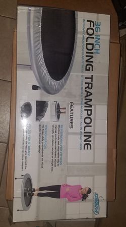36 In Folding Trampoline