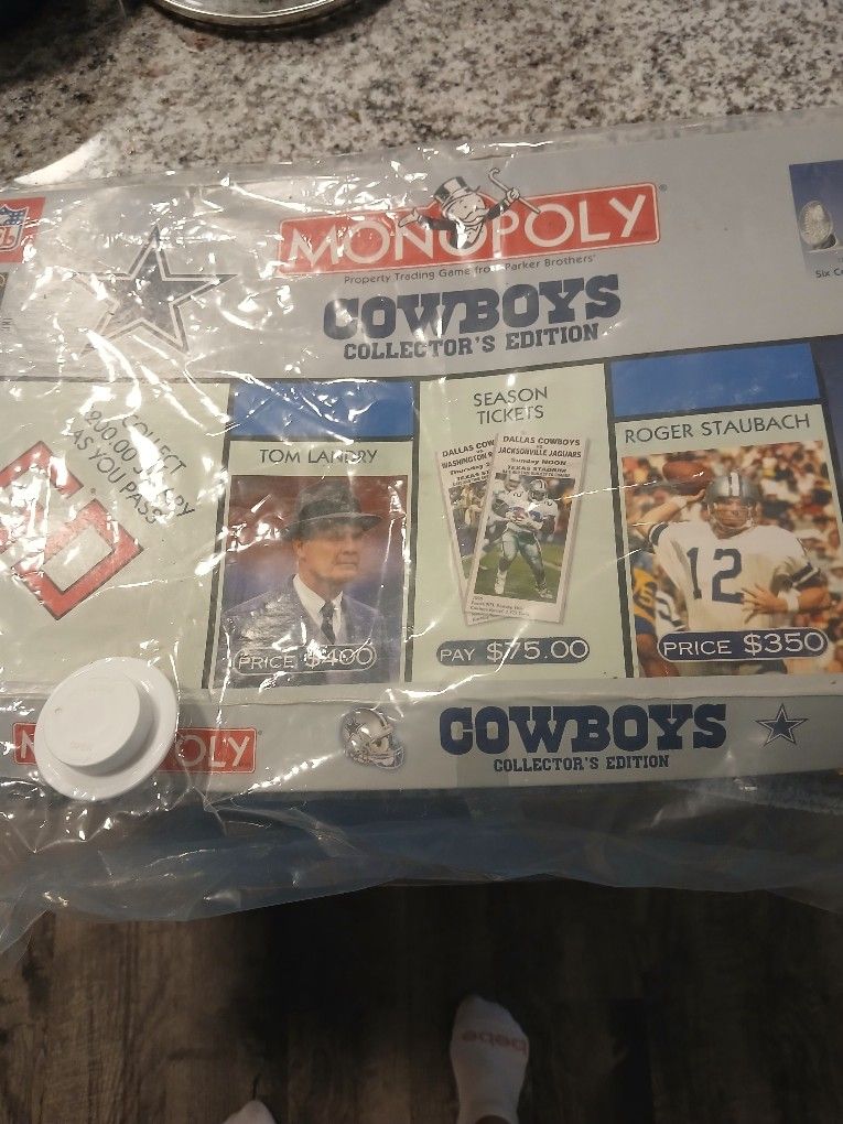 Collectable 1980 Dallas Cowboys Monopoly