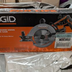 Ridgid Cercular Saw 7_1/4 Worm Drive