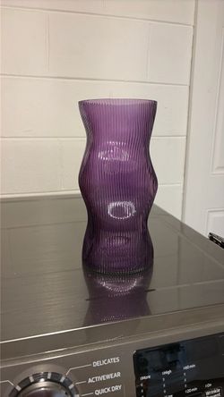 Purple vase