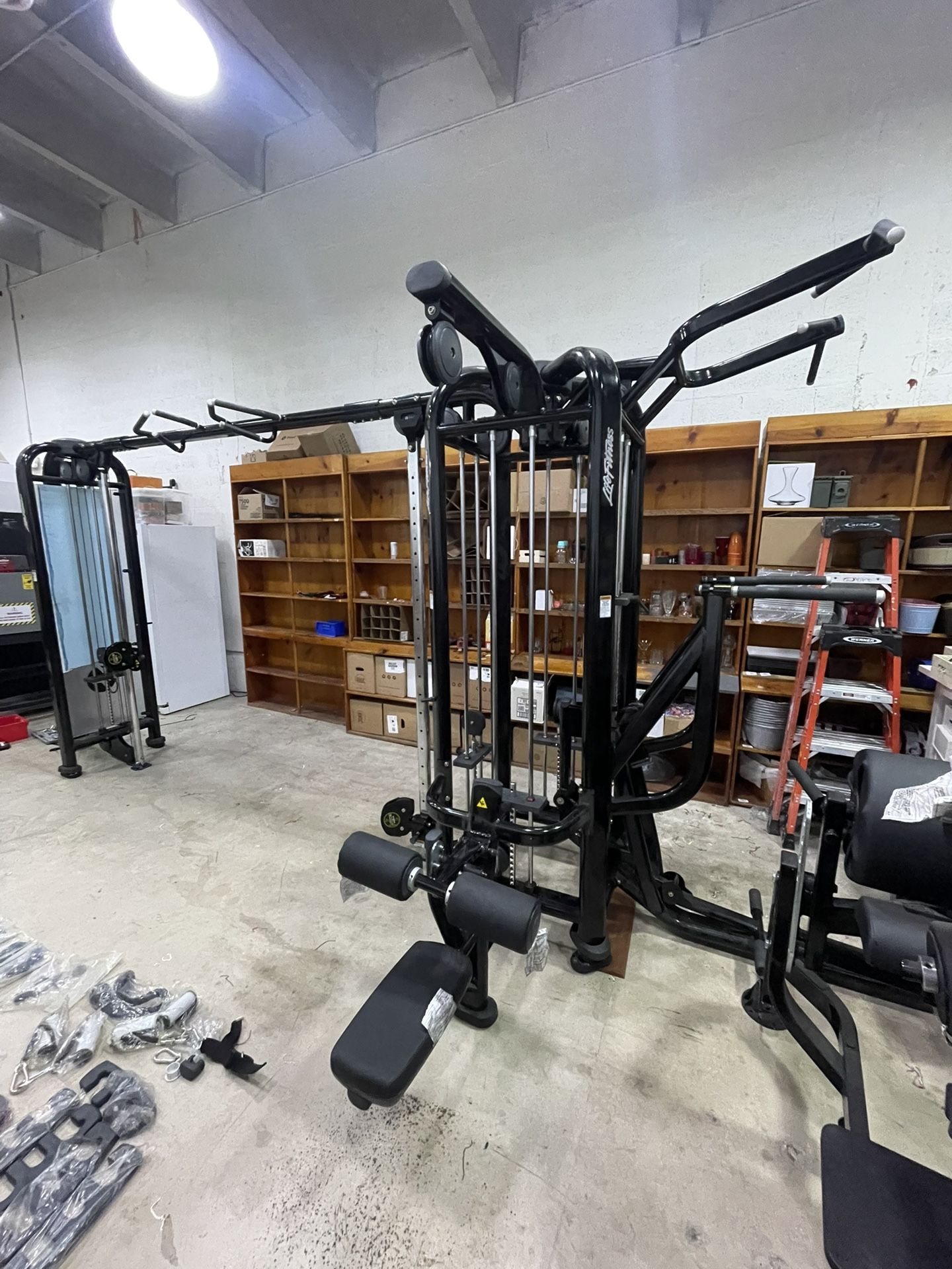 Total Home Gym Setup With Cable Crossovers