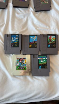 Rare NES game set.