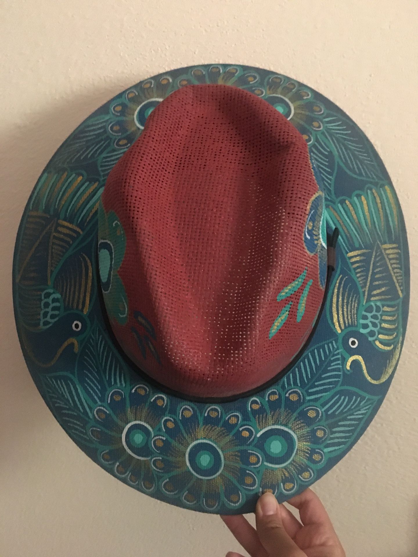 Hand Painted Hat