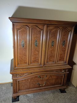 Vintage Wooden Armoire