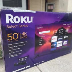 ON SALE TODAY! 50" ROKU SELECT SERIES 4K LED HDR SMART 50R4A5R