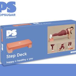 Popsugar Step Deck, Coral new  great for aerobics or working out