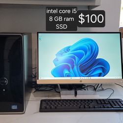 Windows 11 Dell Computer Intel Core i5. 8 GB Ram. SSD 👍Delivery Available👍 👍Se Habla Español👍