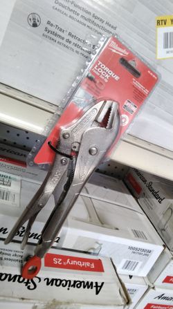 MILWAUKEE 10" STRAIGHT JAW LOCKING PLIERS