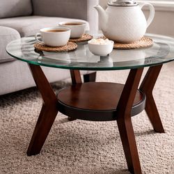 Modern Glass Coffee Table – Stylish & Clean