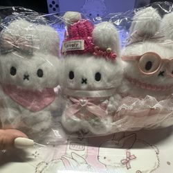 Miffy bunny plush bundle!