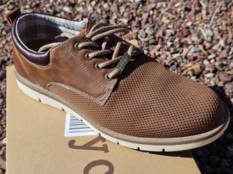 Kkyc Men's Shoes Comfortable Casual Shoes Slip on Lace up Shoes Size 9
