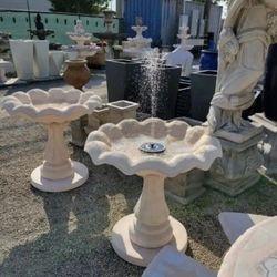 Concrete Birdbath