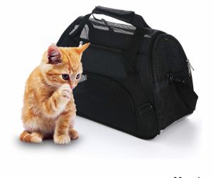 Carrier Soft-Sided Carriers for Cat Carriers Dog Carrier for Small Medium Cats Dogs