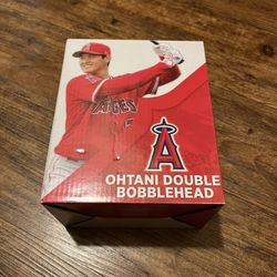 Anahiem Angels Shohei Ohtani 2018 Double Bobblehead