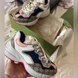 Authentic Gucci Sneakers Size 7 Preowned
