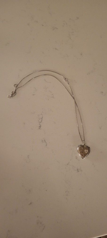 Silver Locket From Kay Jewlers