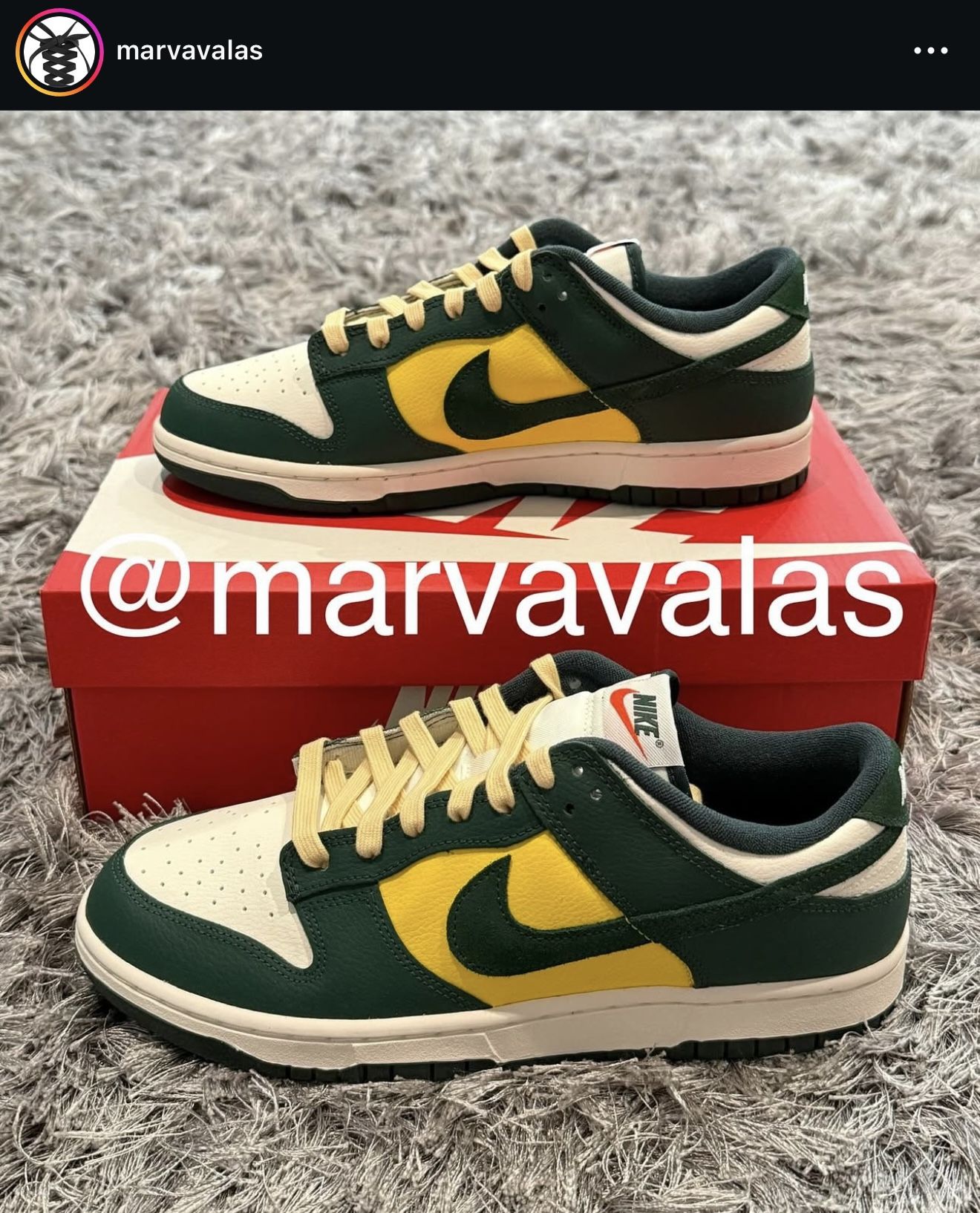 Nike Dunk Low Noble Green. Mens 10