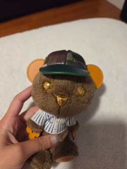 LV Louis Bear Bag Charm