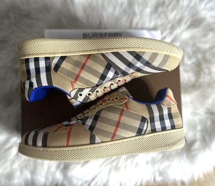 Burberry Check Terrace Low Top Sneakers