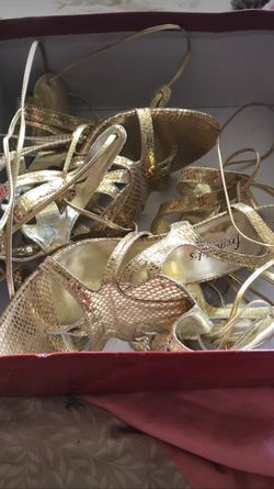 Heels are 35 new && baby monitors are also brand new 35 OBO