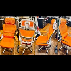 BRAND NEW DESK GAMING LOUNGE ERGONOMIC CHAIR FULLY ASSEMBLED Adjustable Features Reclines Rolls Support Business 