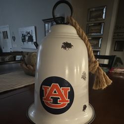 Auburn Ringing Metal Bell With Rope 