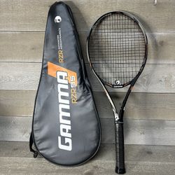 Gamma RZR 95 Tennis Racquet 4 3/8 #3 Racket With Cover 95 Sq In 27”
