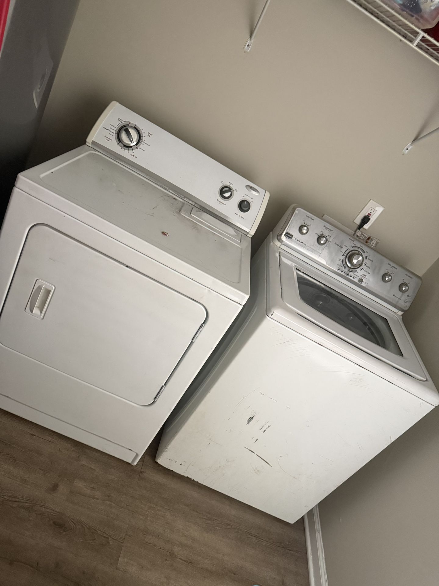 Washer And Dryer