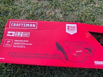 Hedge trimmer craftsman