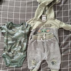 0/3 And 3/6 Month Baby Boy Clothes 