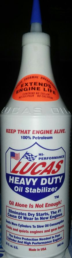 Aceite Lucas Para motor gasolina y diesel aditivo