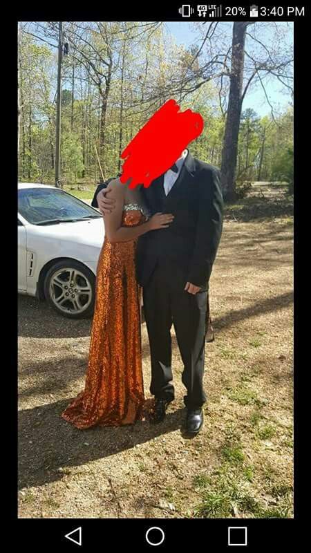 Prom dress only wore for 3 hrs for photos.
