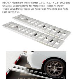 Aluminum Trailer Ramps
