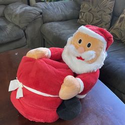 Santa Stuffed Animal Plus Blanket