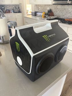Igloo Monster Energy cooler with speaker