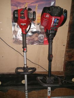 2 Weed Eaters (One Gas One Oil/Gas Mix) Great Condition 