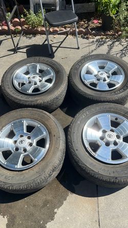 Toyota 17” OEM, original used Rims, 265/65R17, 17/17-1/2