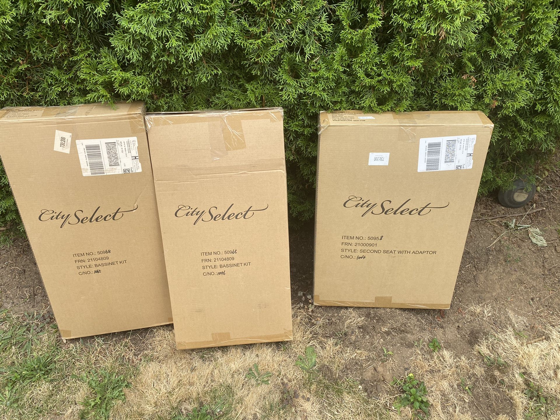 City Select stroller for twins