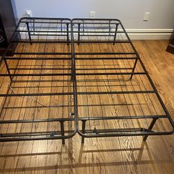 Foldable  Bed Two Together Becomes One Queen Or Two Twin   