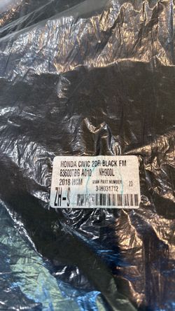 Honda civic 2 dr black car mats