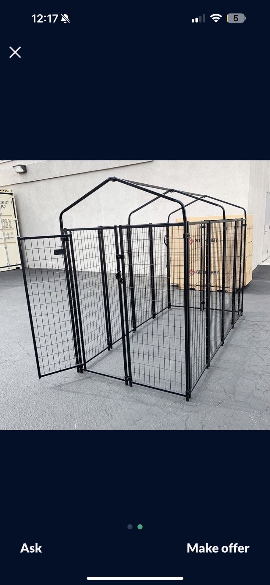 Used Dog Kennel