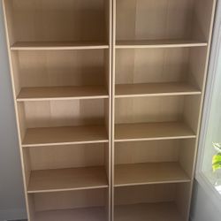 2 Book Cases In Excellent Condition 